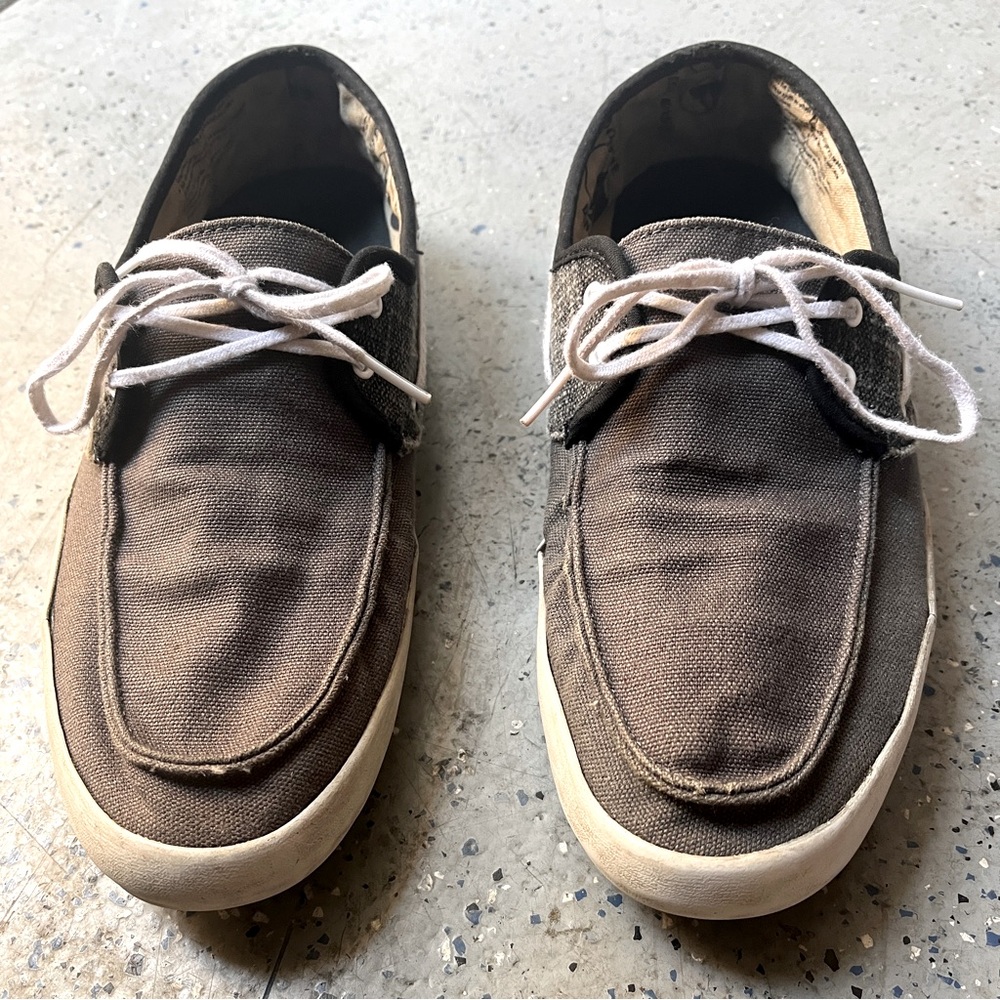 Vans Surf Siders Grey Chauffeur
Boat Deck Dock Shoes 9.5